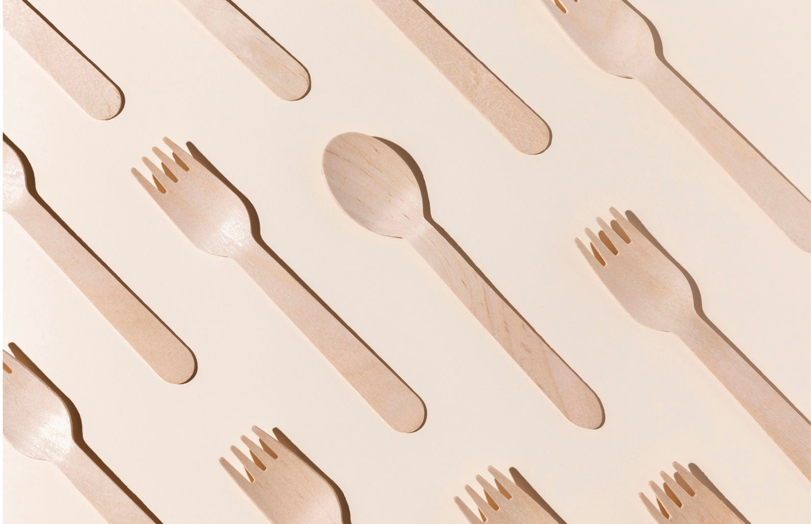 Kit couverts jetables couteau fourchette cuillère en bois -  Laboutiquedujetable