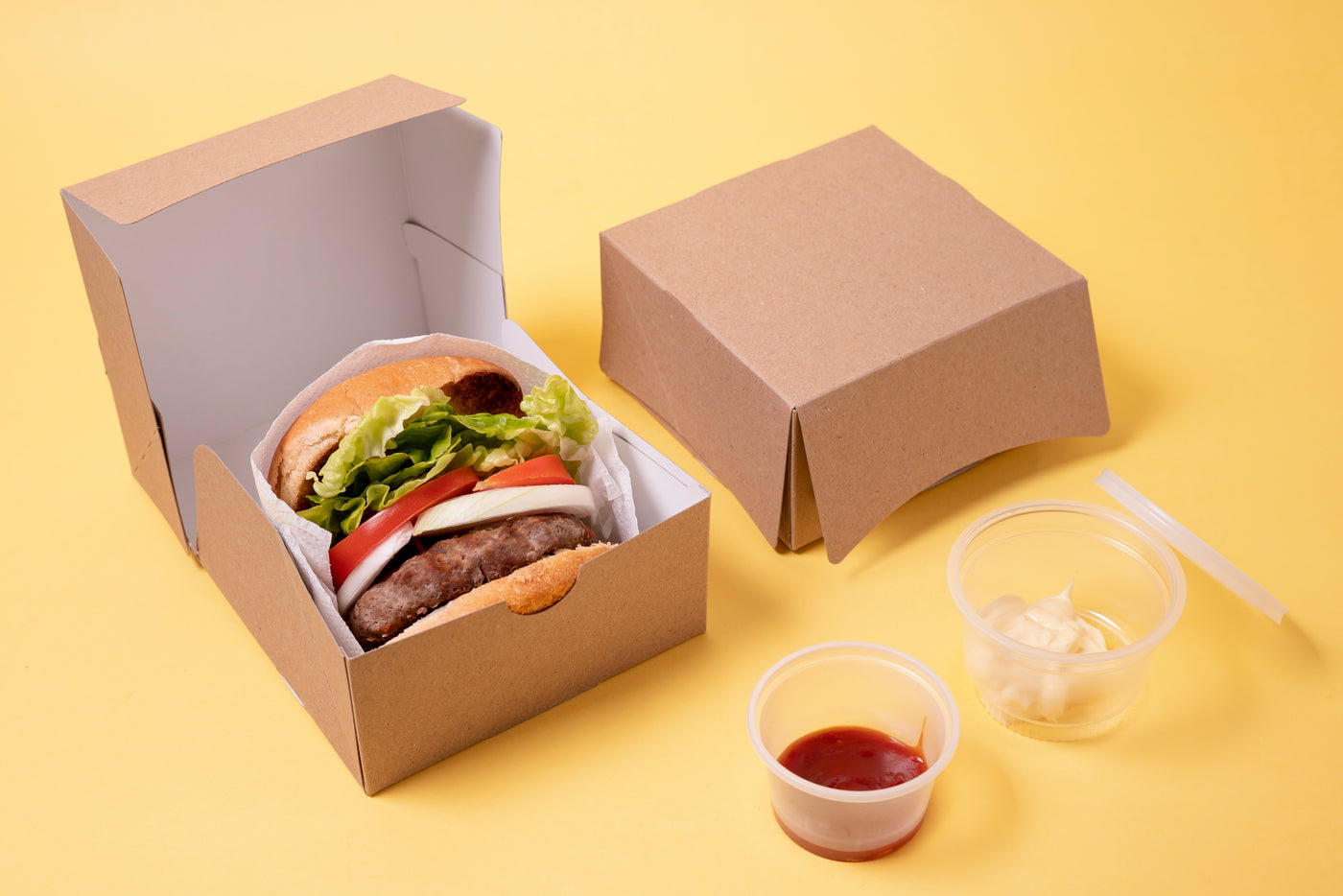 Fournisseur de boîtes burger personnalisées