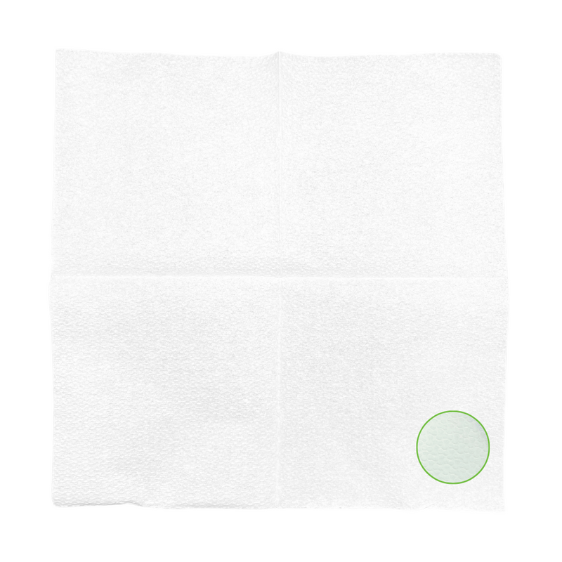 Serviettes blanches 30x30