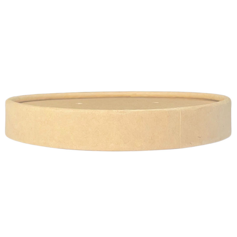 Couvercle en carton kraft Ø 98 mm (500 unités)
