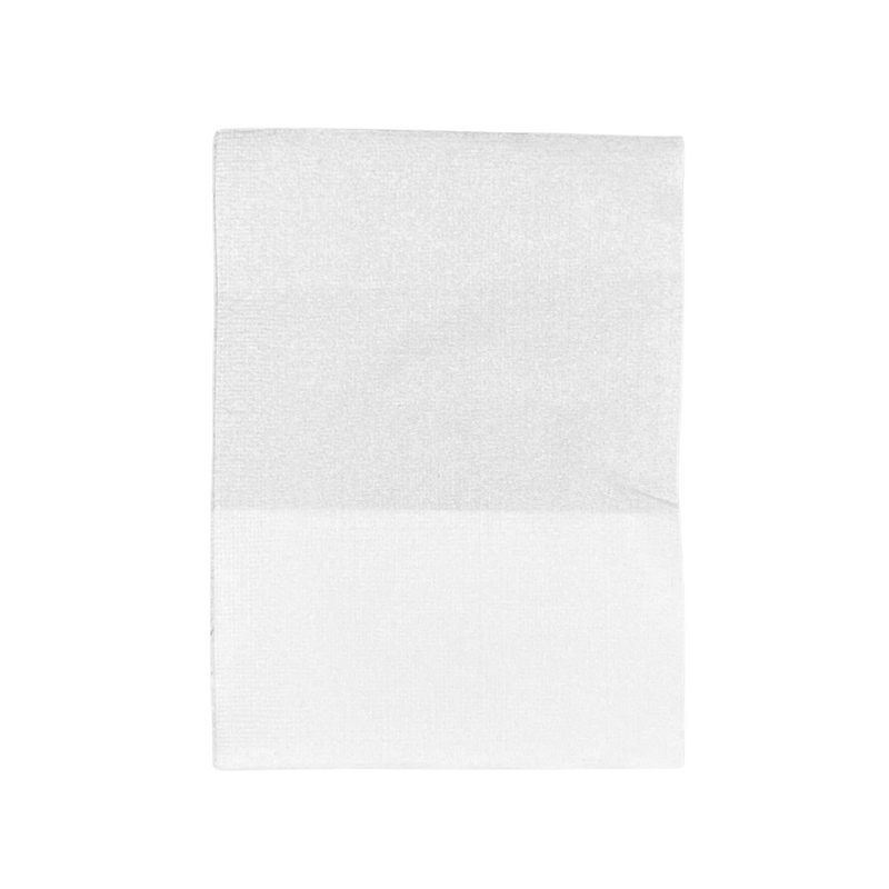 Serviettes blanches 17x17
