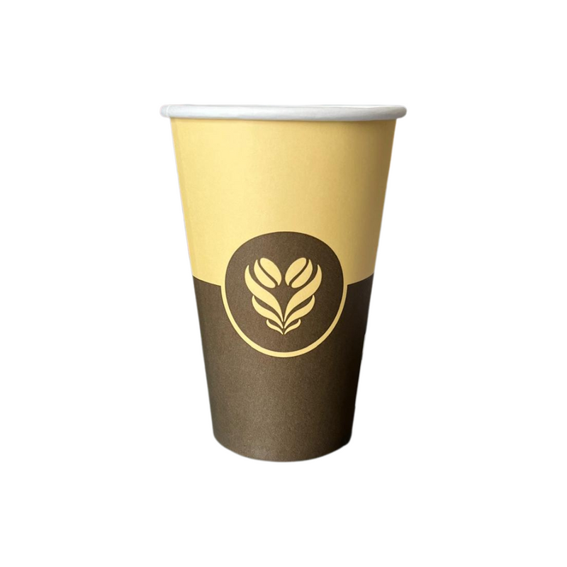 Gobelets Décor Barista 33 cl - 12 oz - 280 + 18 g/m²