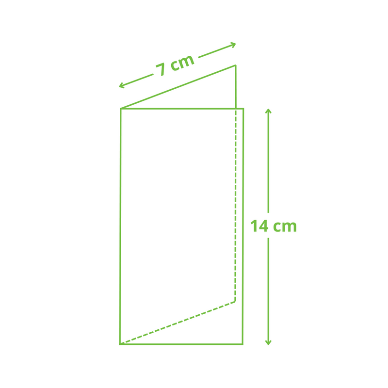 Serviettes blanches 1 pli 14x14