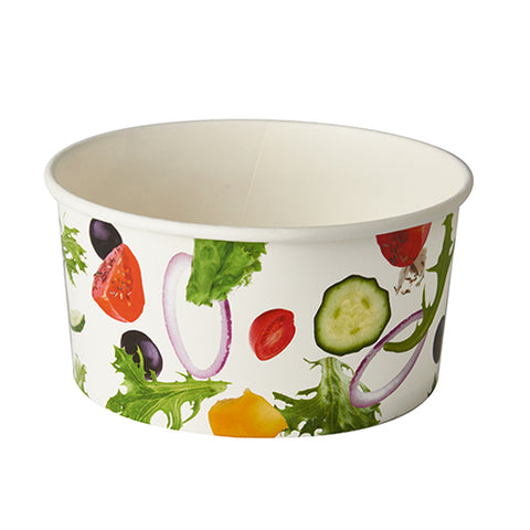 Saladiers. carton "To Go" 1 l Ø 15 cm · 7.5 cm "Salad" (360 unités)
