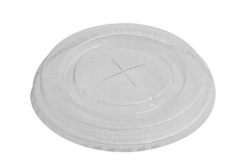 Couvercles plat avec passage de paille (800 unités)