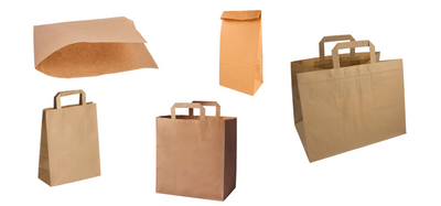 Les différentes tailles et formes de sacs en kraft