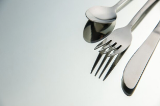 Couverts réutilisables, en inox