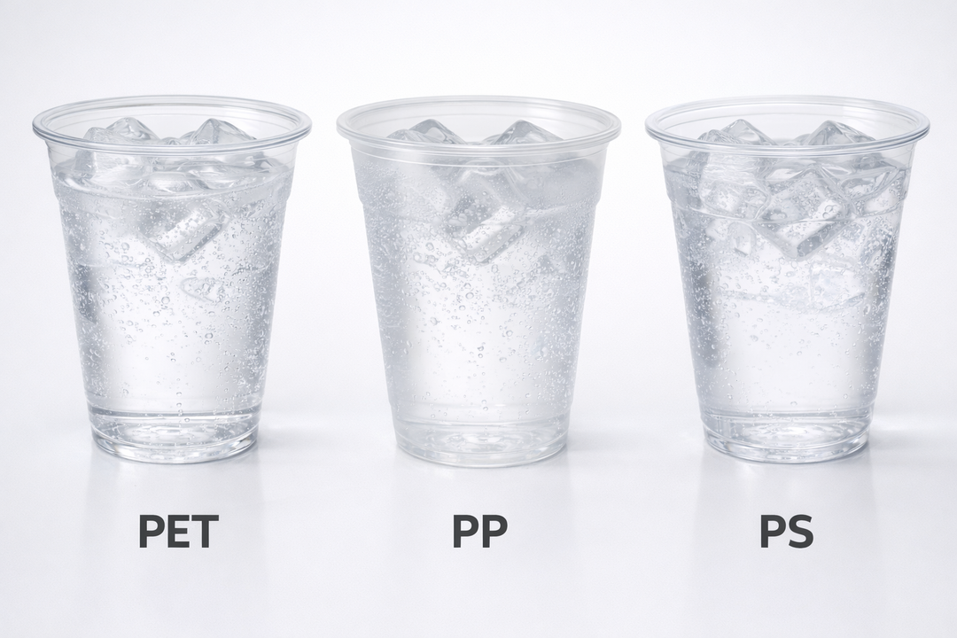 Types de gobelets en plastique