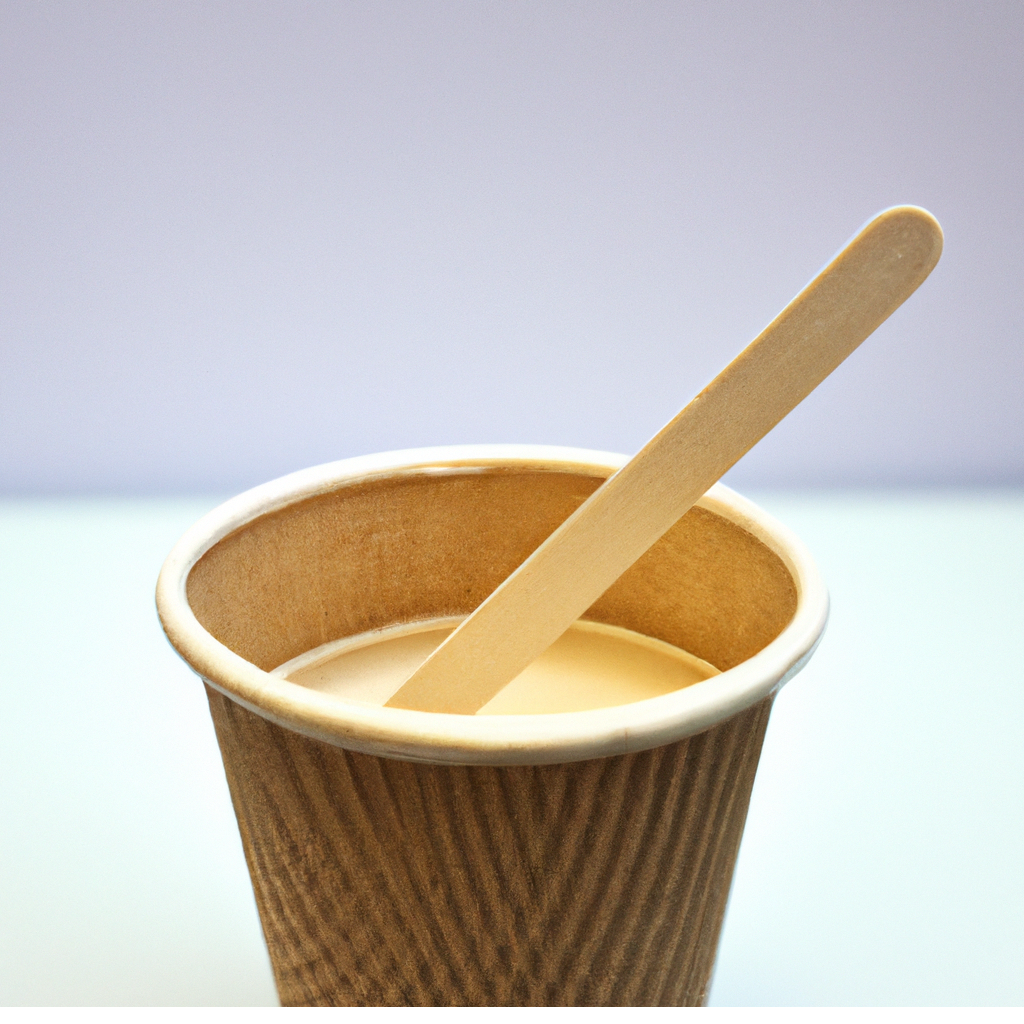 1000 Agitateurs Bois 14cm Pour Boissons Chaudes - Spatules Écologiques FSC