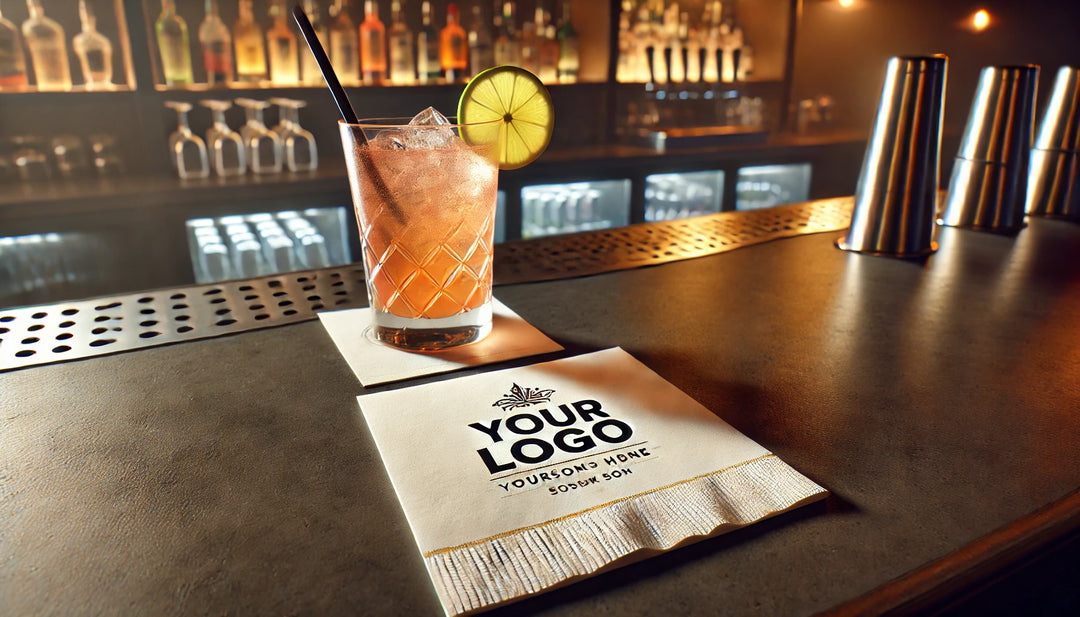 Choisir des serviettes personnalisées pour son bar