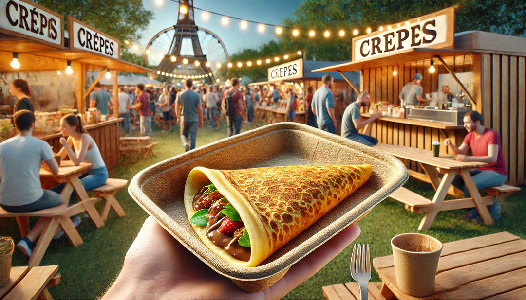 Quels emballages choisir pour servir des crêpes lors d’événements en extérieur ?