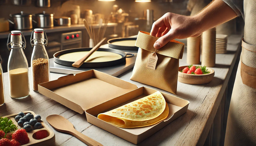 Quels sont les meilleurs emballages pour maintenir vos crêpes chaudes plus longtemps ?