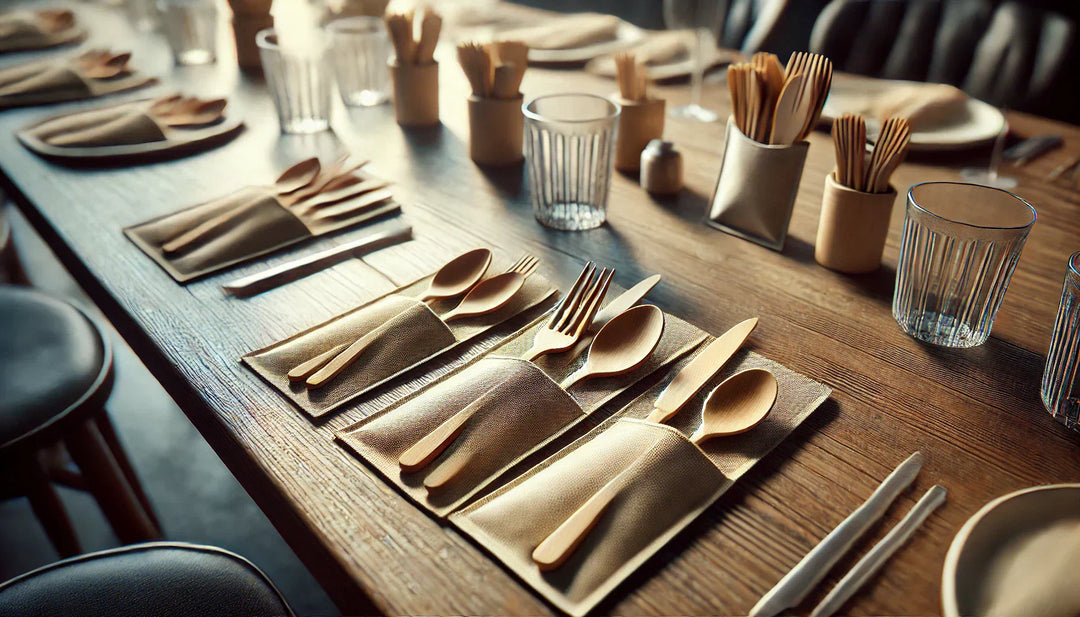 Pourquoi adopter des pochettes à couverts pour votre restaurant ?