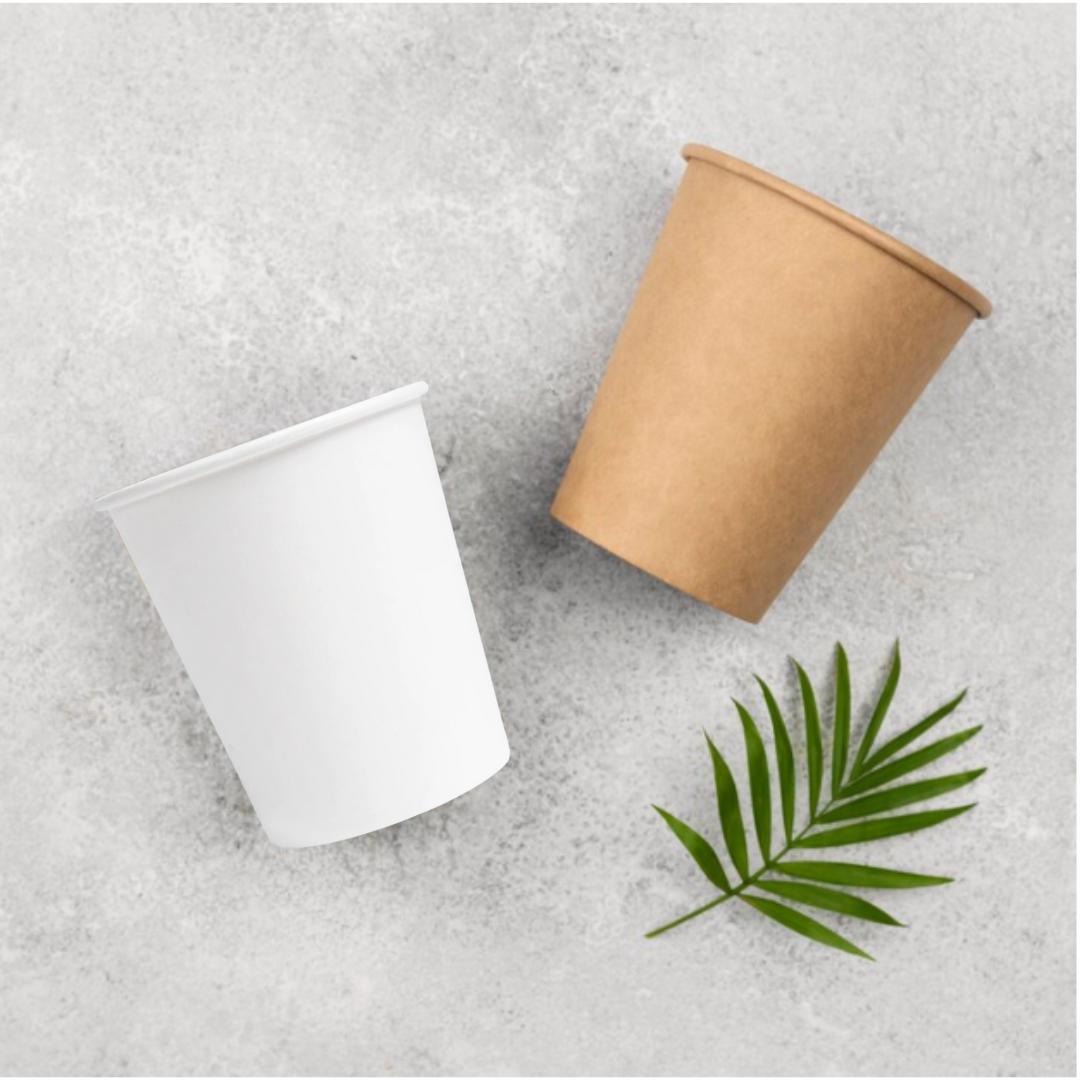 Différences entre Gobelet carton Kraft et Gobelet carton Blanc