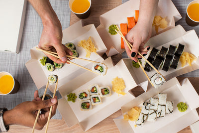 Sushis à emporter : L'importance d'un emballage soigné pour une expérience gastronomique réussie