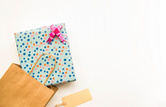 Sacs cadeaux kraft