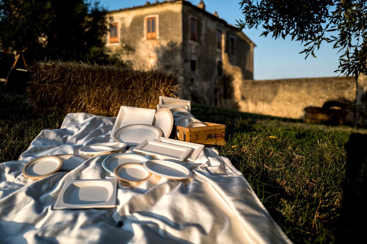 vaisselle écologique jetable