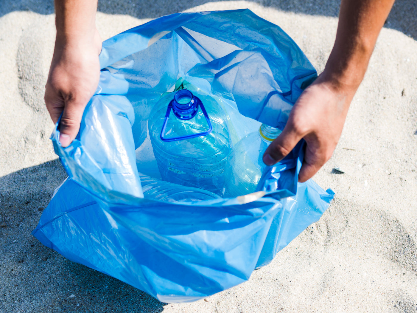 Fournisseur de sac poubelle bleu