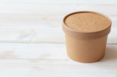 Bols de soupe en carton