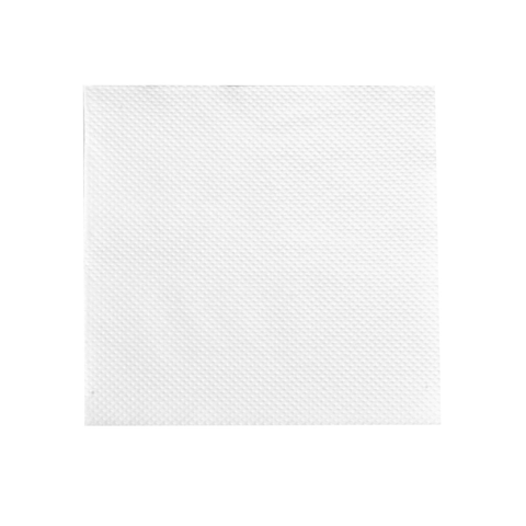 Microdot-servet 20x20 2-laags wit