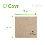 Serviette micropoint 20x20 2plis eco