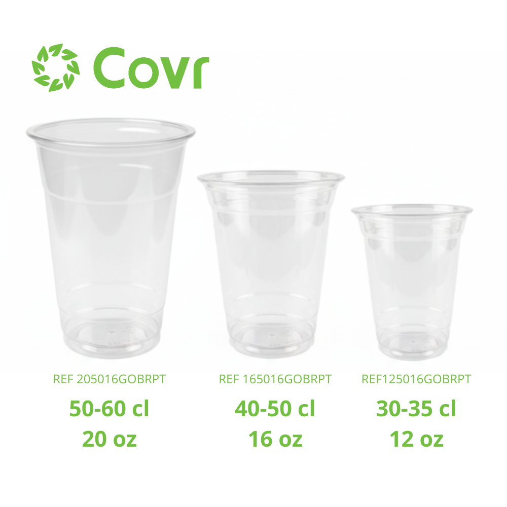 Gobelet Plastique rPET 35 cl / 12 oz