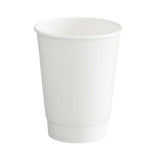 Gobelet Carton Blanc Sans Film Plastique Double Paroi 40 cl / 14 oz