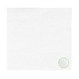 Serviettes blanches 17x17