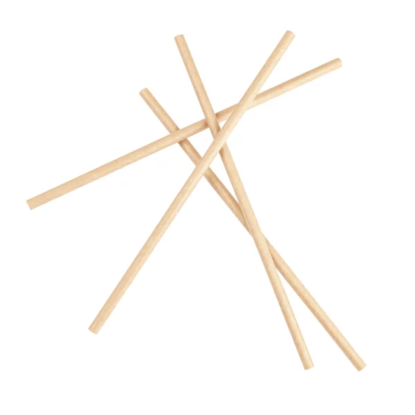 Paille droite - Kraft FSC mix 70% - Ø6mm x 20 cm