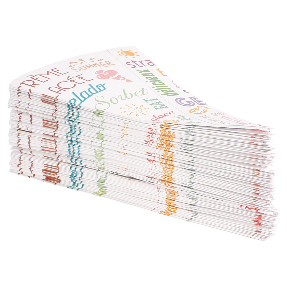 Cônes Glace Personnalisés Ø 7x11,5cm Papier