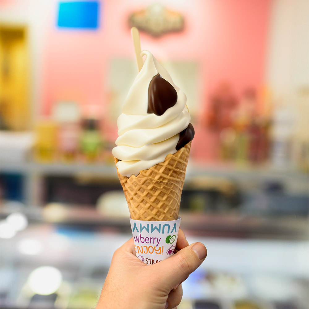 Cônes Glace Personnalisés Ø 4,1x10,4cm Papier