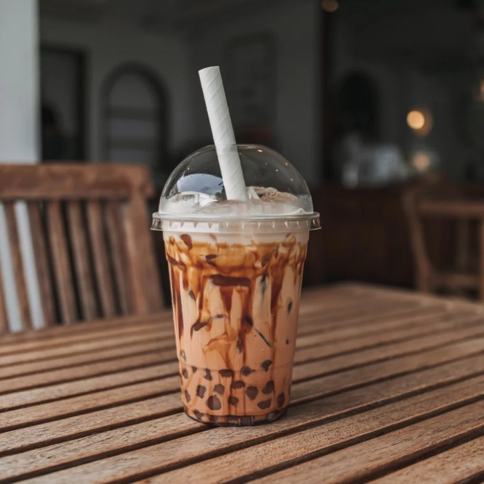 Paille biseautée bubble tea carton blanc emballée - Ø1,2 x 23,5 cm