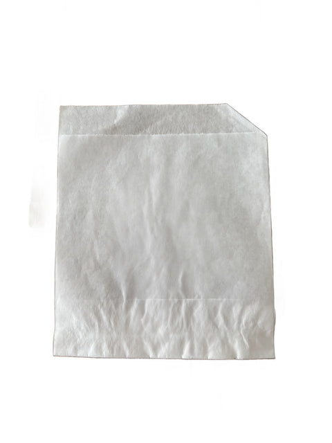 Sachet Burger Kebab fendu kraft blanc