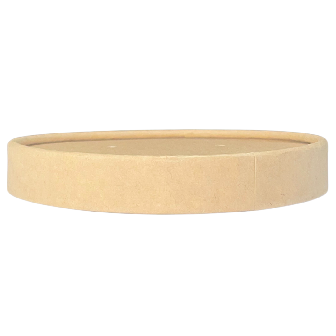 Couvercle en carton kraft Ø 98 mm (500 unités)