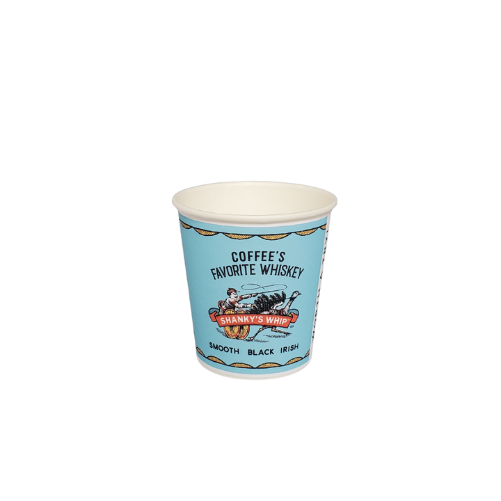Gobelets carton avec étiquette personnalisé 10 CL / 4 OZ - Livraison express