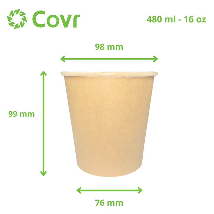 Bol soupe 480 ml - 16 oz (500 unités)