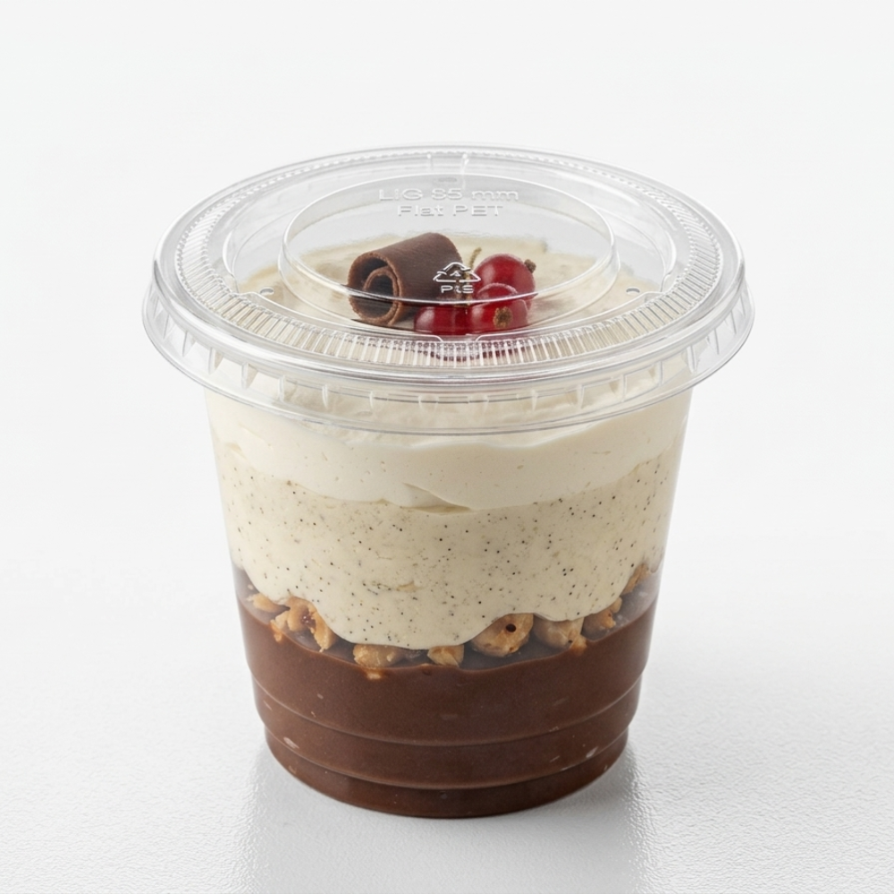 Pot dessert en Plastique PET 7 oz / 220 ml