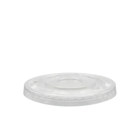 Couvercle plat rPET pour Pots dessert en Plastique Ø 98 mm