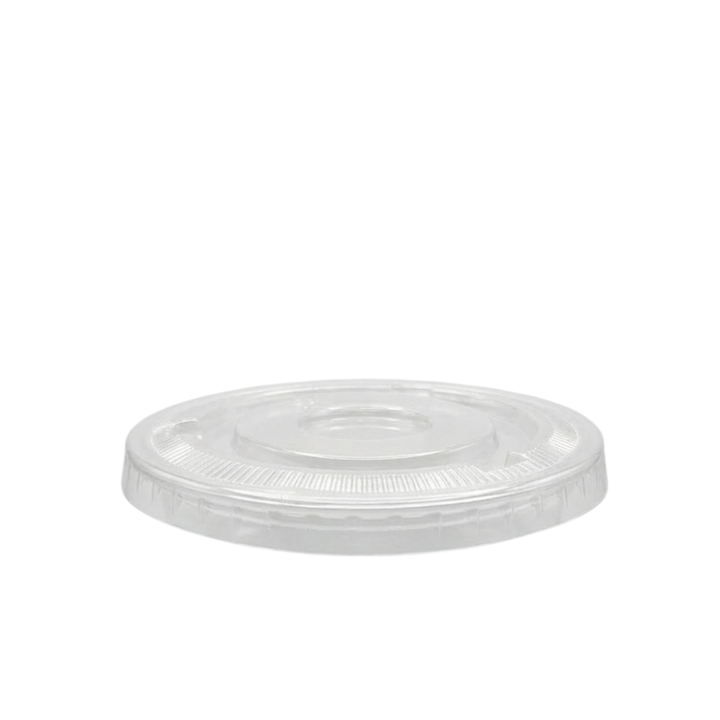 Couvercle plat rPET pour Pots dessert en Plastique (98mm)
