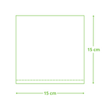 Serviettes blanches 30x30