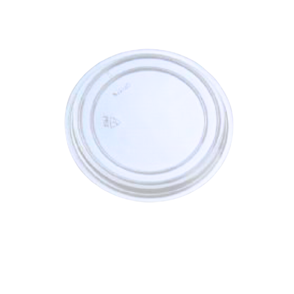 Couvercle plastique transparent