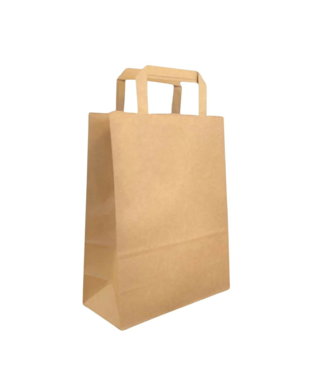 Sac kraft 80g poignées plates 