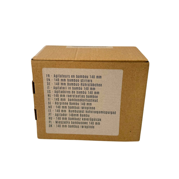 Agitateur en Bambou en boîtes distributrices 140 mm