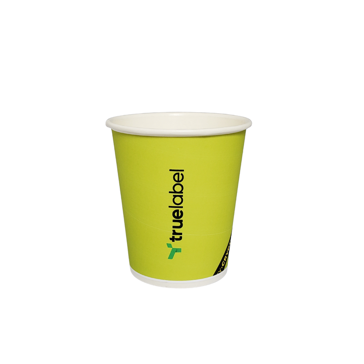 Gobelets carton avec étiquette personnalisé 25 CL / 8 OZ - Livraison express