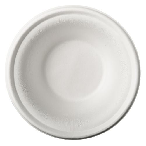Coupelles, canne à sucre "pure" 380 ml Ø 15,5 cm · 4,6 cm blanc (120 unités)