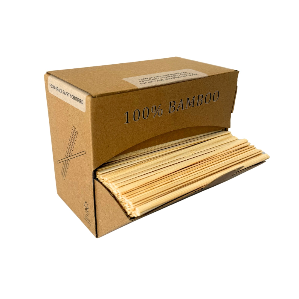 Agitateur en Bambou en boîtes distributrices 140 mm