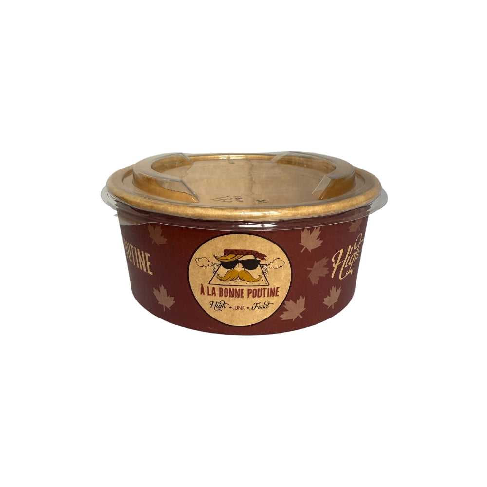 Couvercle pour bols / saladiers personnalisés 750 ml/26 oz et 1000 ml/32 oz