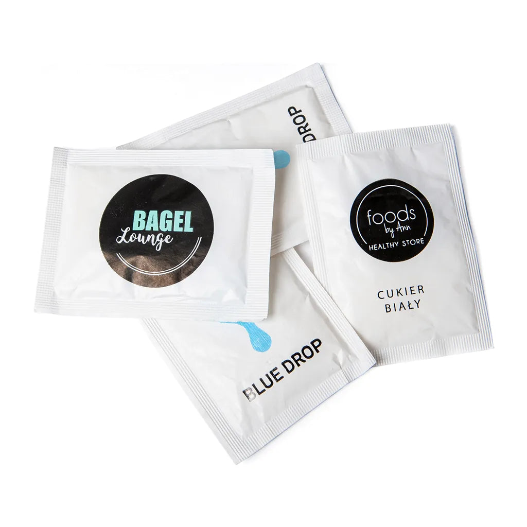 Sachets de sucre blanc personnalisés - 4g