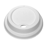 Couvercle en bagasse blanc 90mm (1000 unités)
