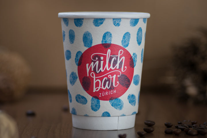 Gobelets Carton Double Paroi 33 CL / 12Oz Personnalisés